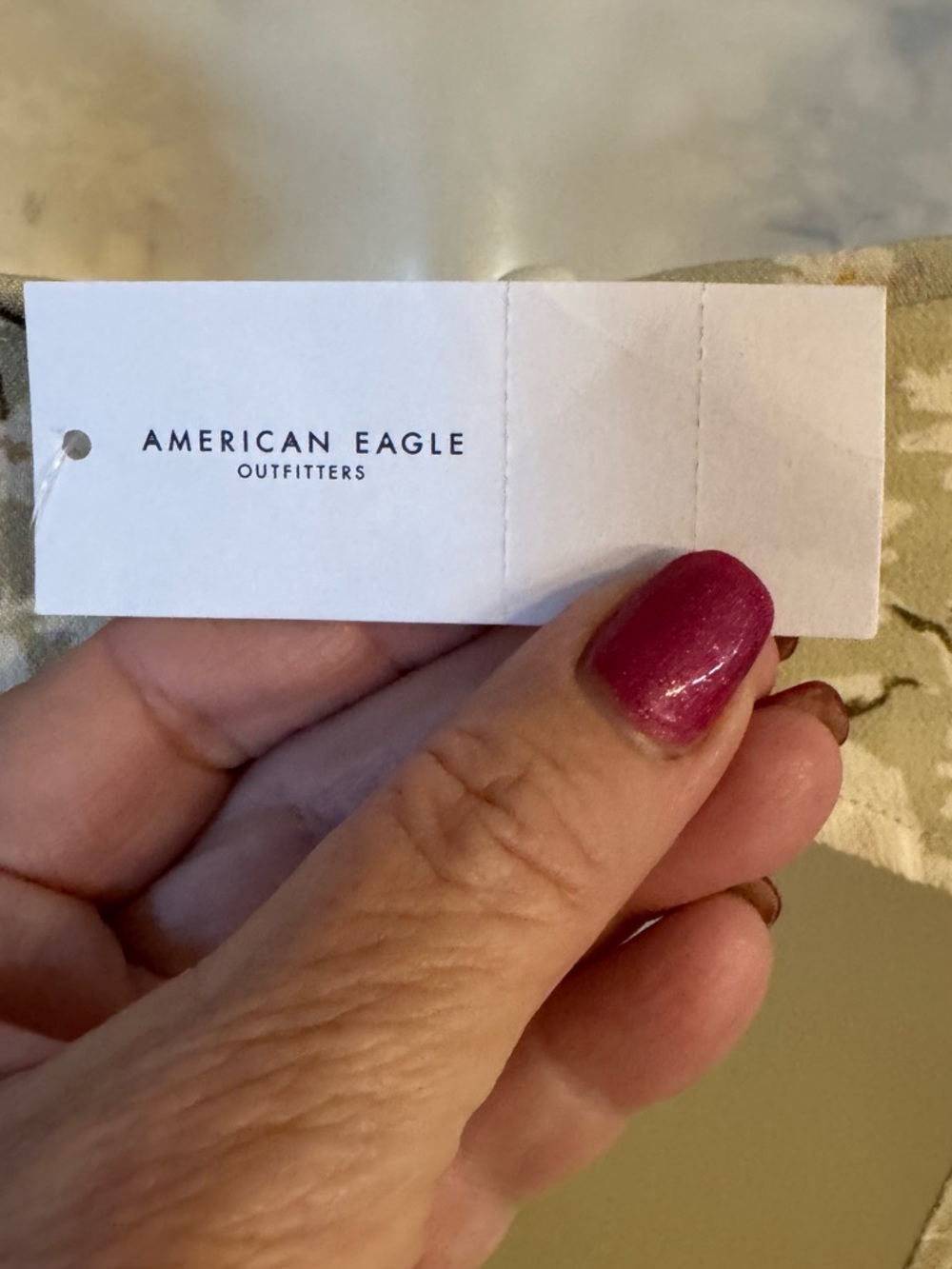 NWT American Eagle Outfitters Light Sage Green Floral  Dress XSMALL   #CL - Picture 10 of 11